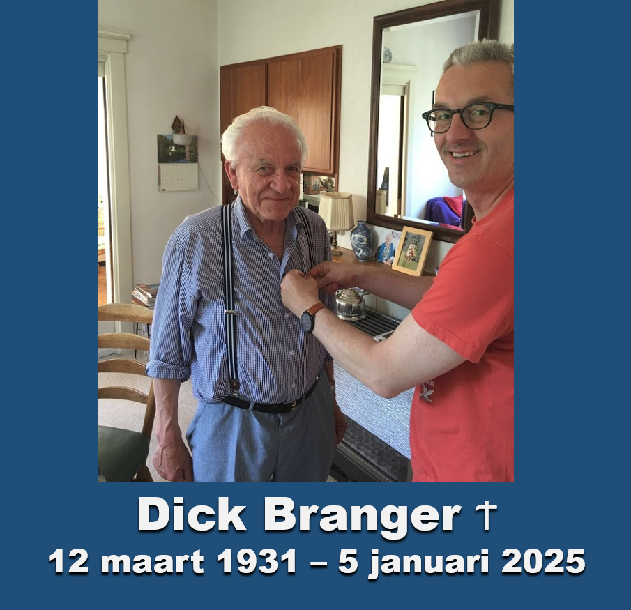 In memoriam: De heer D.A. (Dick) Branger